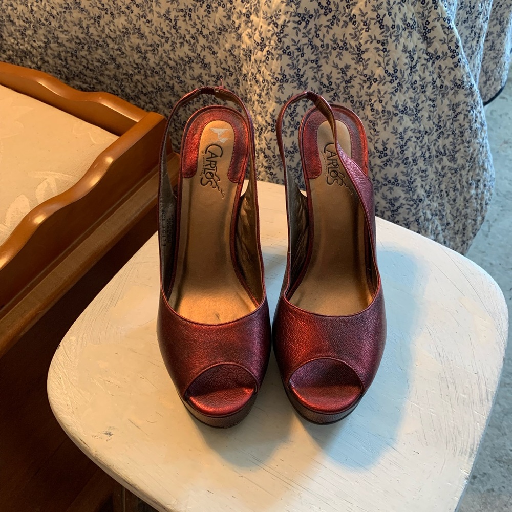 Vintage Carlos Santana heels
